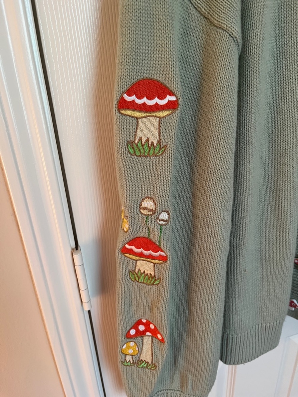 Hello Kitty Mushroom Hot Topic Skimmer Cardigan - Picture 5 of 11